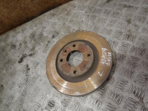 Фотография Диск тормозной передний не вентилируемый, Citroen (Ситроен)-C-ELYSEE (13-)