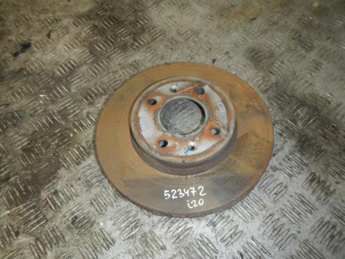 Фотография Диск тормозной передний вентилируемый, Hyundai (Хендэ)-I20 (08-14)