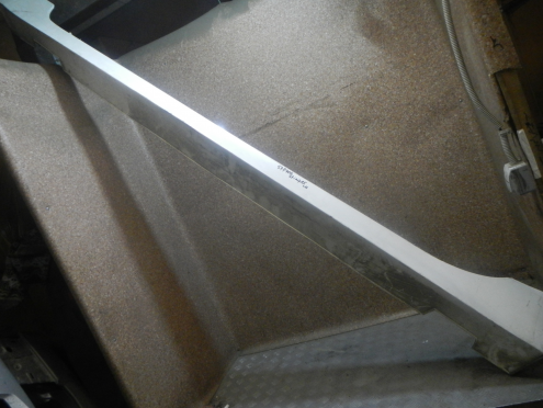 Фотография Накладка порога наружная левая, KIA (Киа)-STINGER (17-)