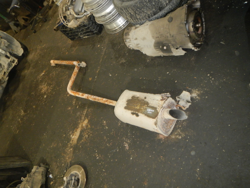 Фотография Глушитель задняя часть, Volkswagen (Фольксваген)-CADDY (11-)